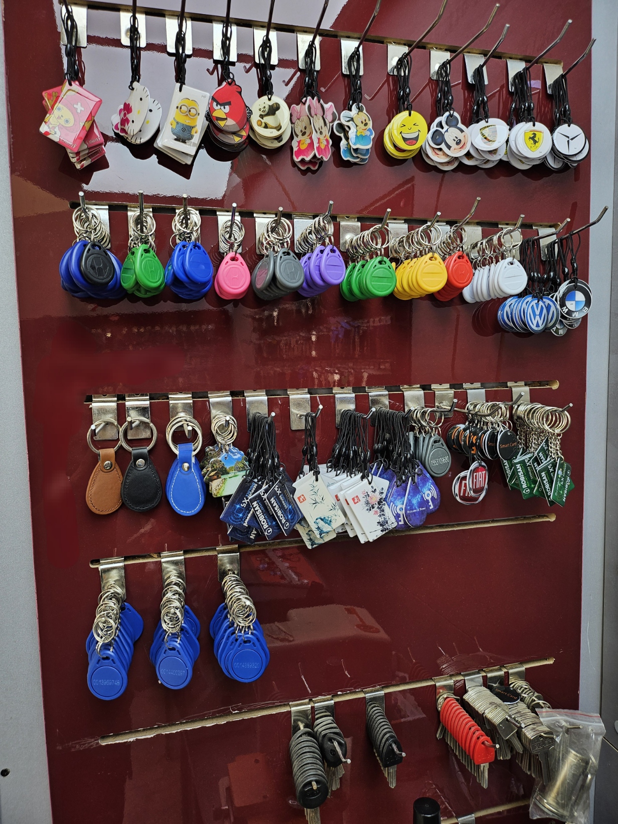 Badges et porte-clés
